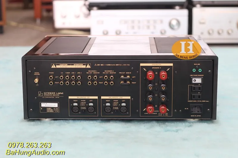 Amply Luxman L507sll Gold