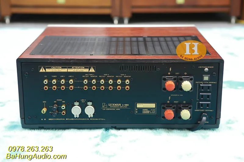 amply Luxman L580