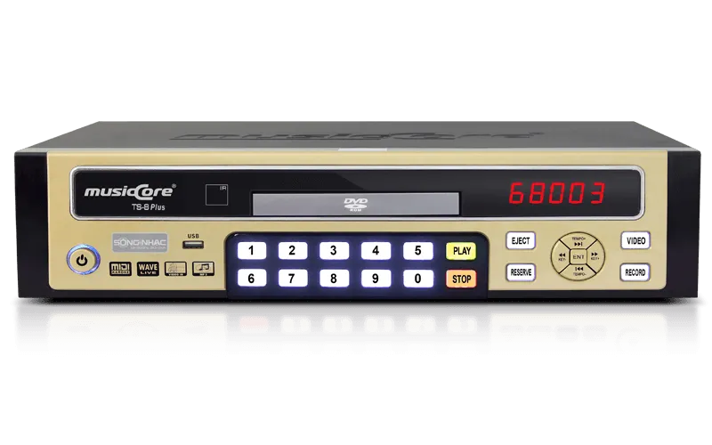 Đầu Karaoke MIDI Musiccore TS-8 Plus